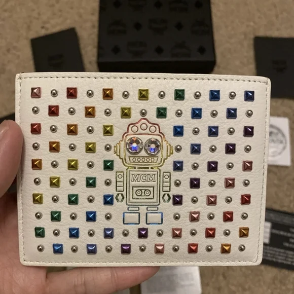 MCM Swarovski Card Holder NWT - Picture 5 of 5